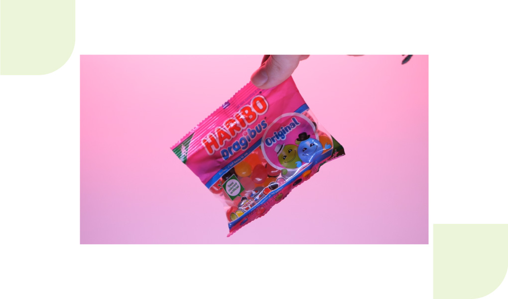 Vidéo sur les Dragibus de Haribo