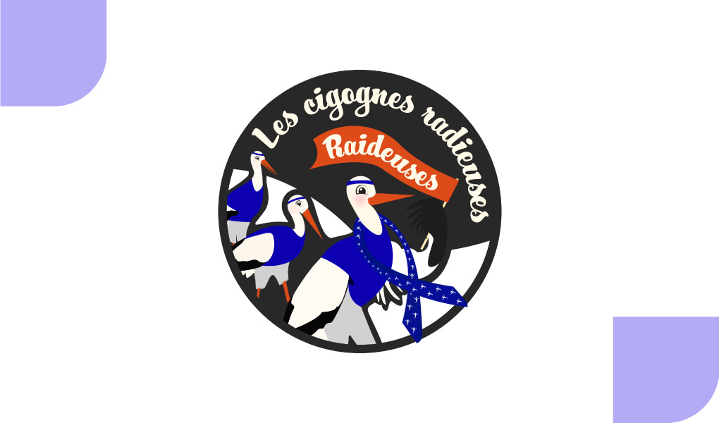 Logo Les cigognes radieuses